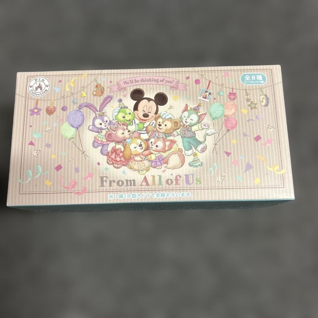 ディズニーシー　ダッフィー フレンズ　ピンバッジ8個　未使用