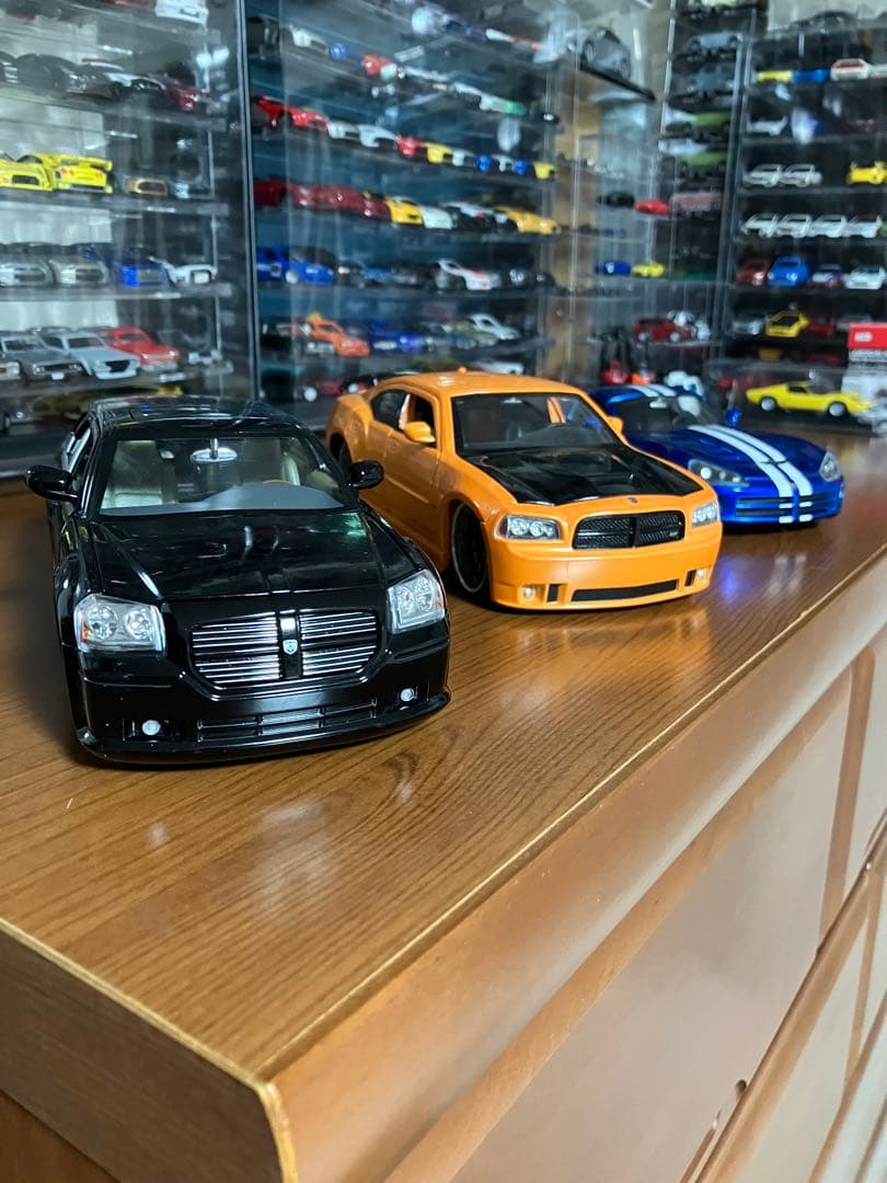 JADA 1/24 ダッジ・チャージャー・バイパー・マグナム 3台セット