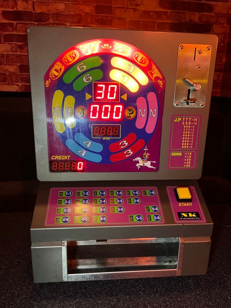 【美品】卓上ゲーム　スロット　カウボーイ