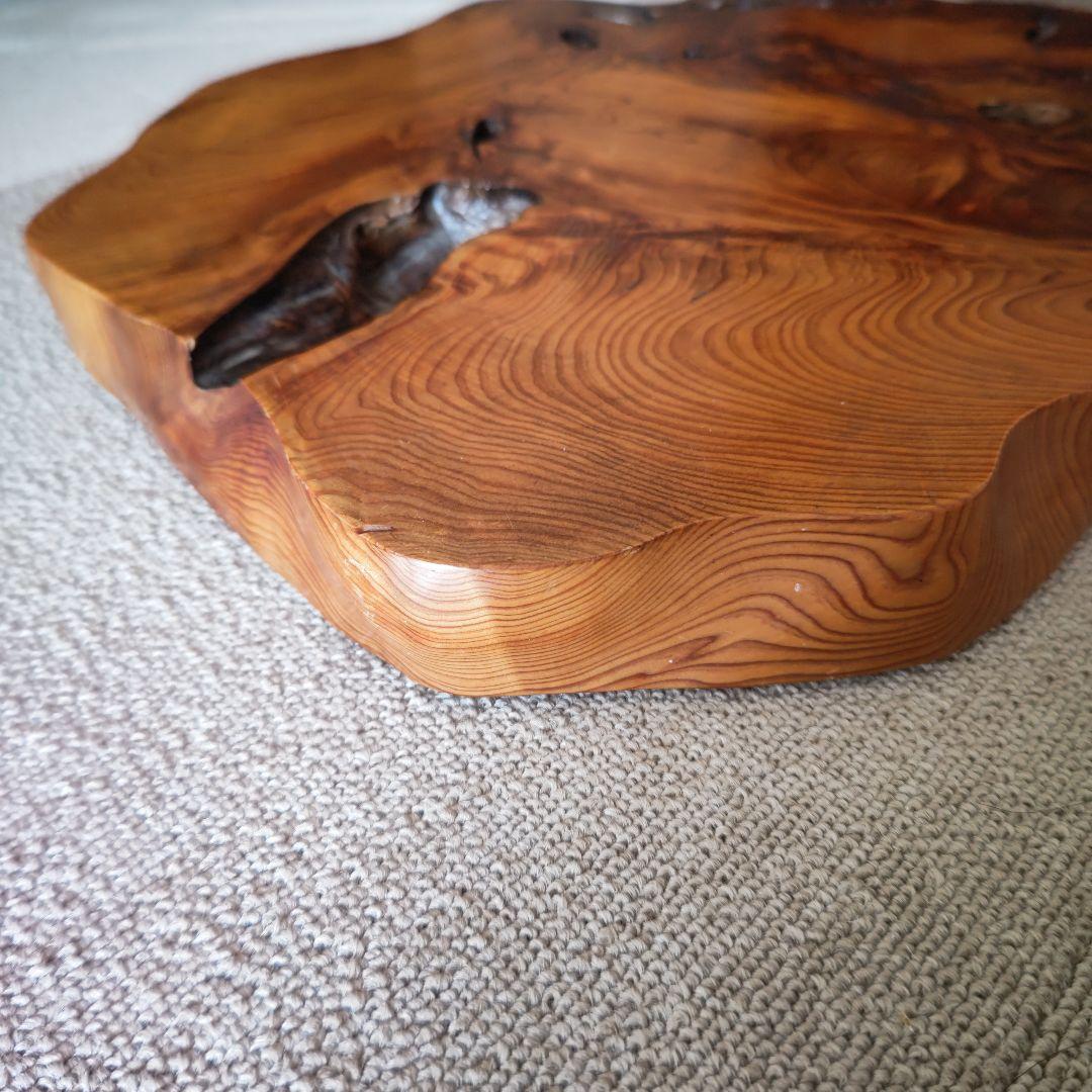 屋久杉　花台　台座　盆栽台　香炉台　飾り台　脚付