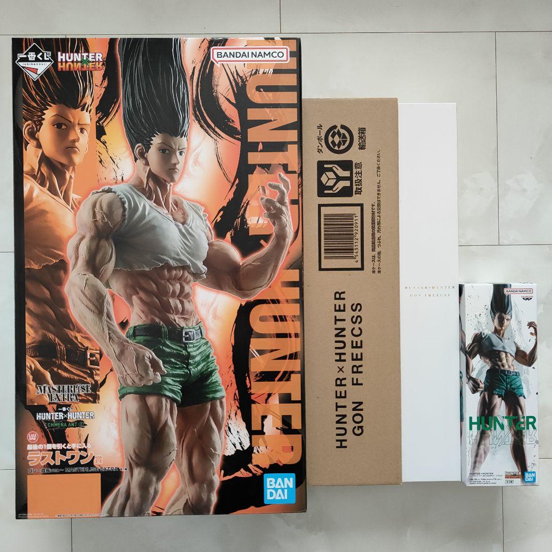 HUNTER×HUNTER ハンター×ハンター ゴン 3体セット HG 輸送箱付
