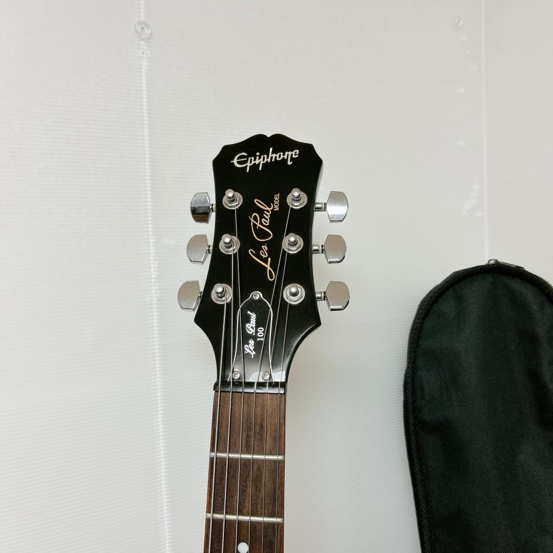 美品 Epiphone エピフォン Lespaul 100 レスポール ブラック