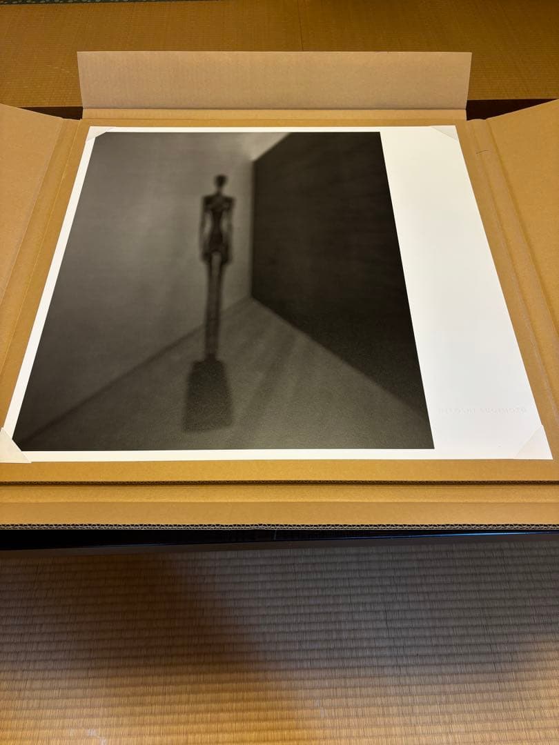 杉本博司　ポスター　大きな女性像　真作