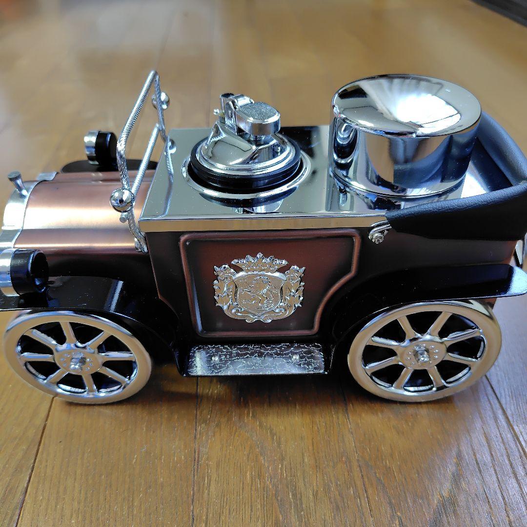 OLDTIMER CAR　クラシックカー型　ライター　灰皿　アンティーク レトロ