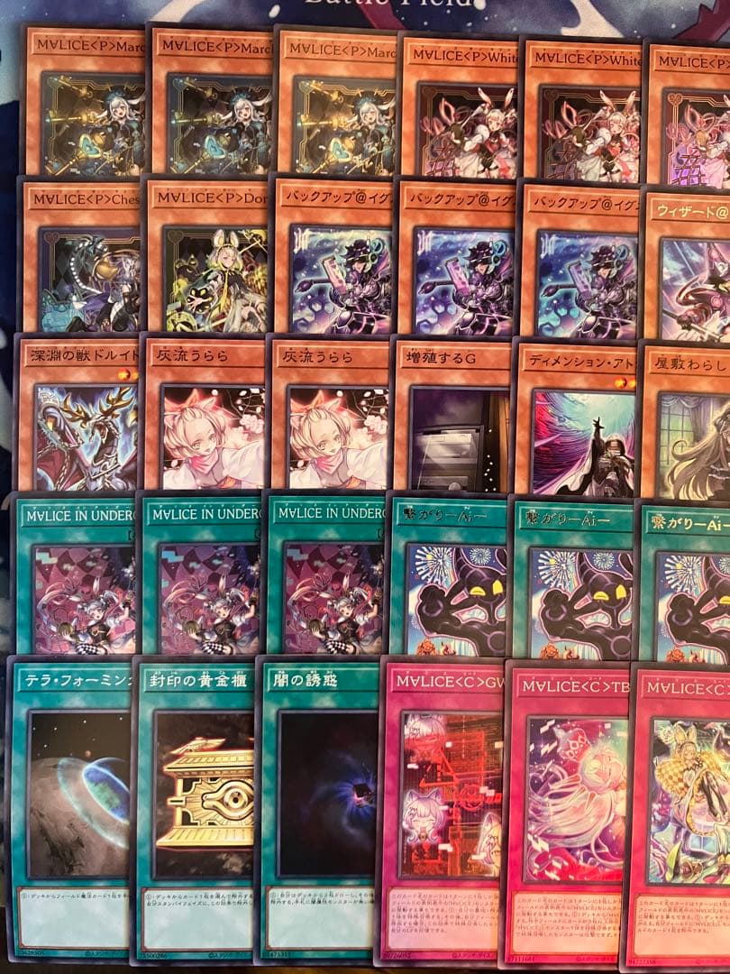 フォロワー様5%オフ　大会構築　MALICEデッキ　②