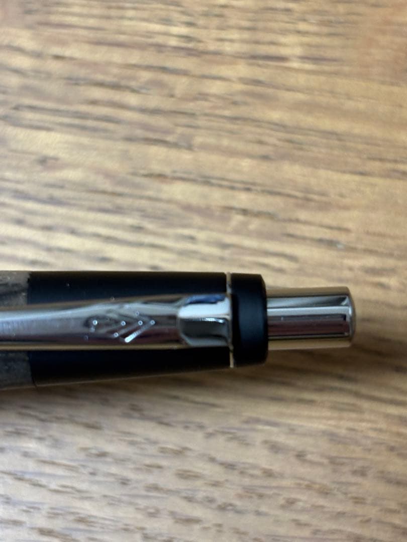 野原工芸 特上黒柿 シャーペン【シルバー金具】