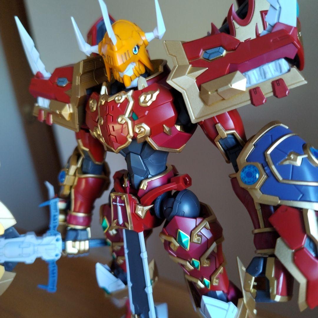 バンダイ　カイゼルグレイモン　金塗装