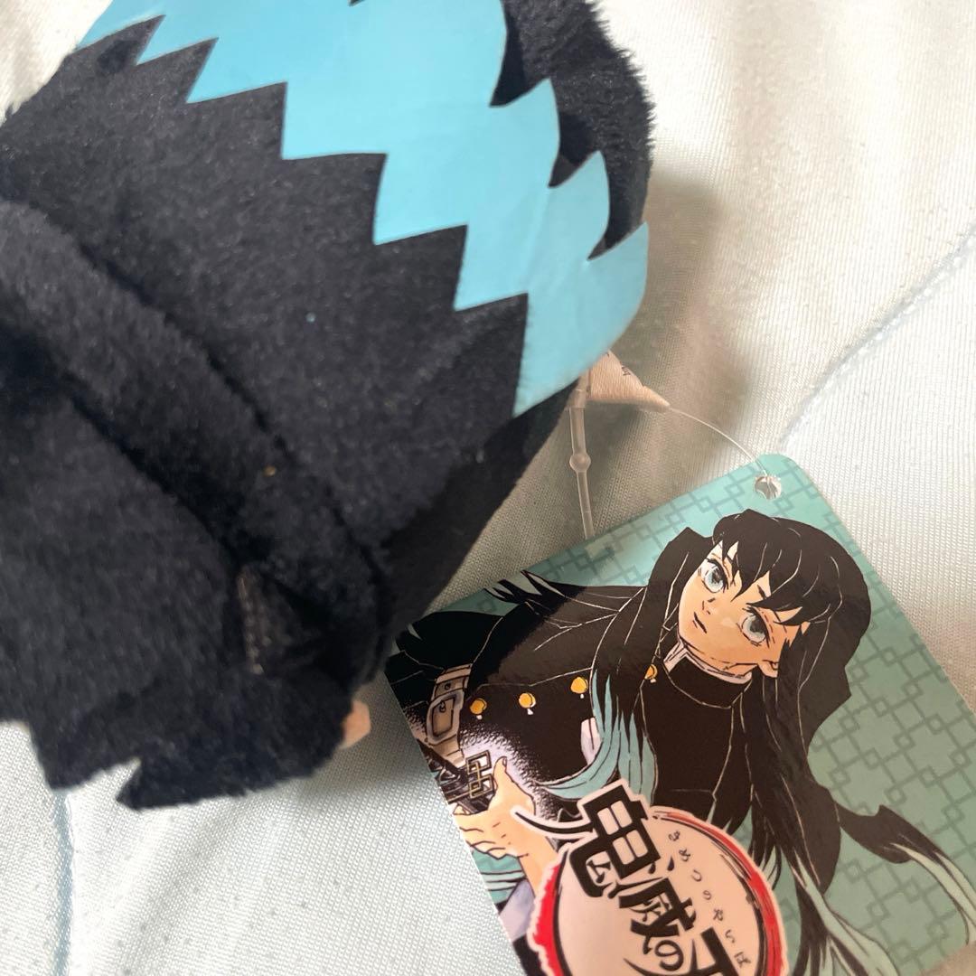 鬼滅の刃 時透無一郎 ぬいぐるみ もちころりん 缶バッジ ラバーキーホルダー