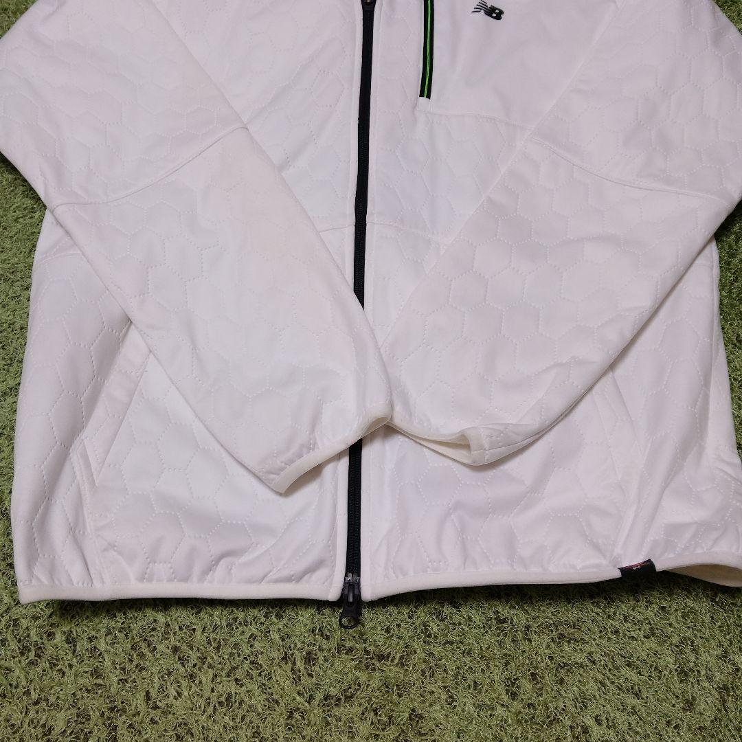 ニューバランス ゴルフ　 フルジップ フーディー　パーカー　白