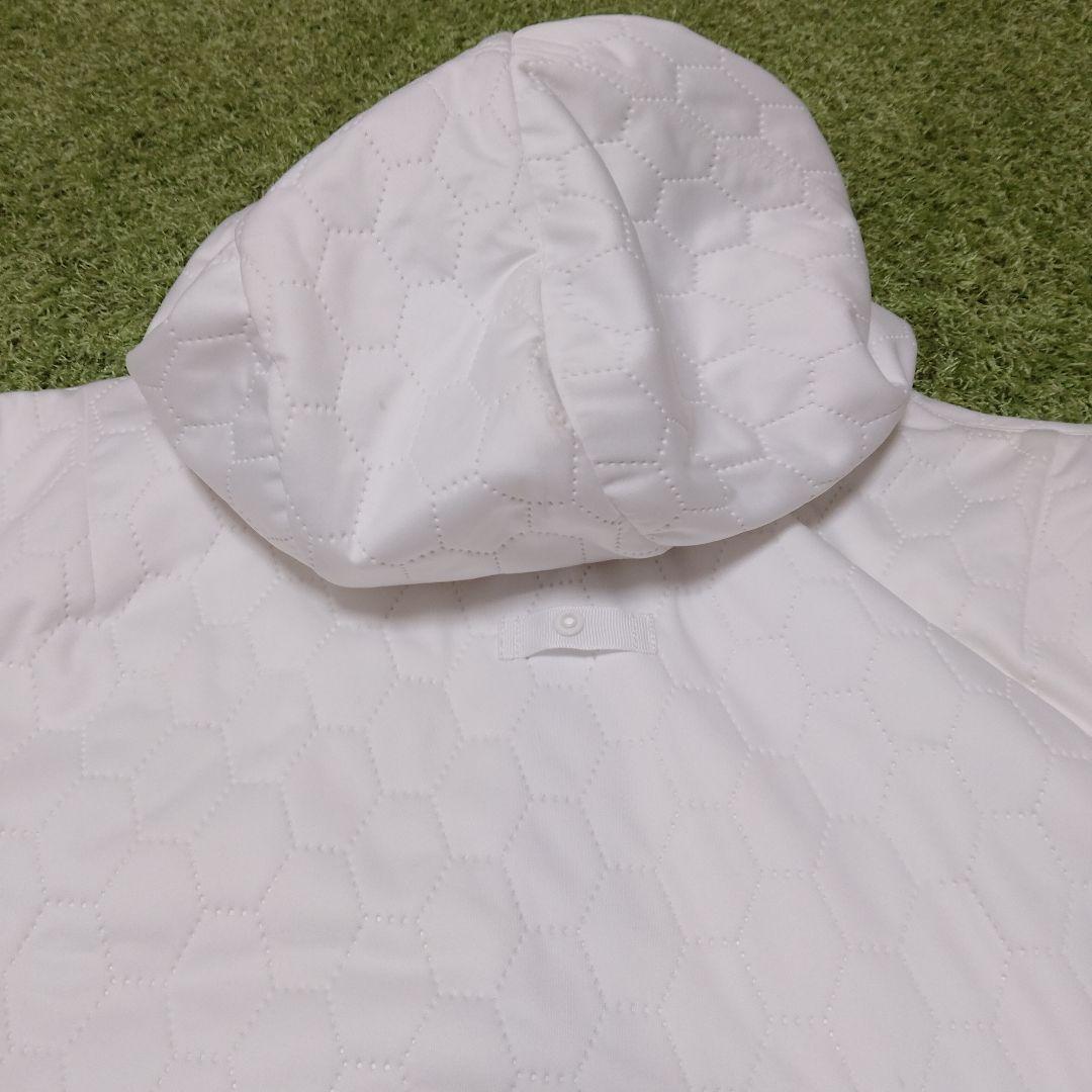 ニューバランス ゴルフ　 フルジップ フーディー　パーカー　白