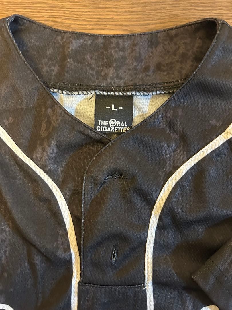 【希少】THE ORAL CIGARETTES ベースボールシャツ Lサイズ