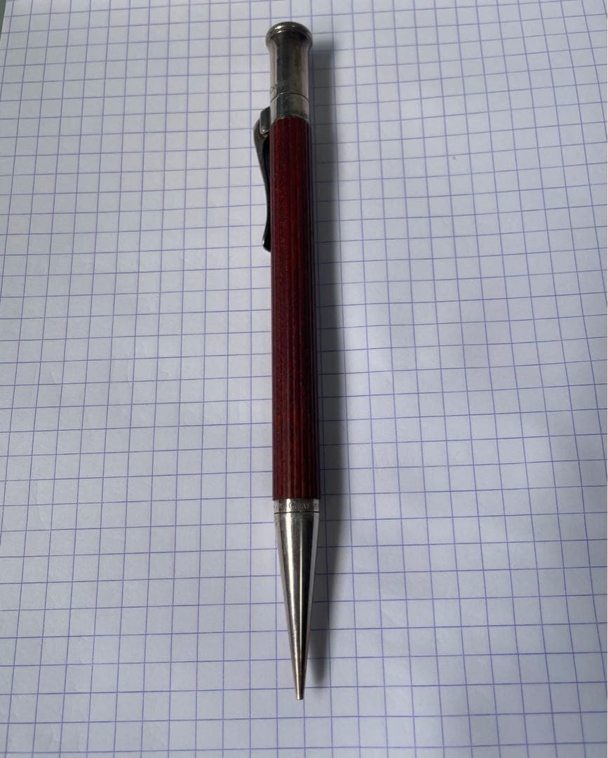 ファーバーカステル メカニカルペンシル ペルナンブコ シルバーコーティング