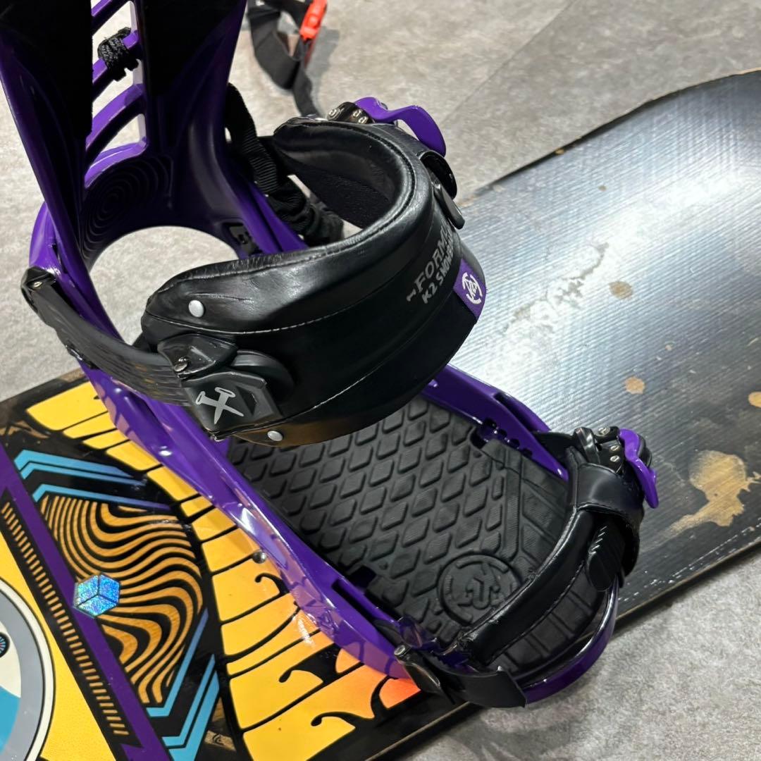 K2 FASTPLANT 160cm スノーボード バイン付き B41