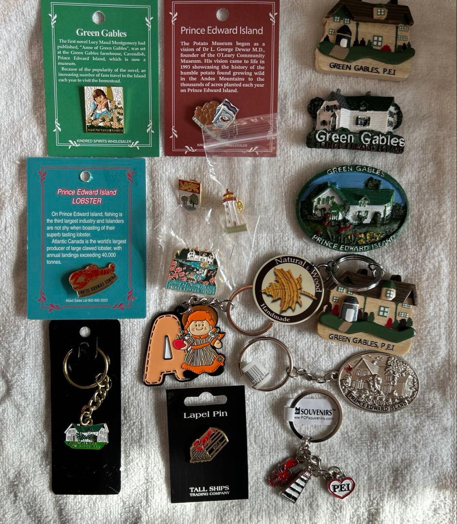 リリー　マグネット、ピン、キーチェーン　まとめ15点