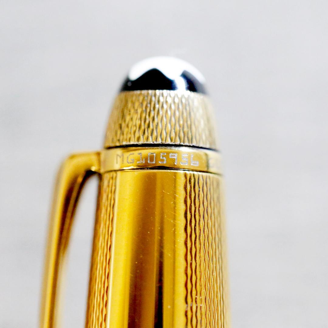 【送料込み】モンブラン ボールペン １６４３ ソリテール バーレイ バーメイル