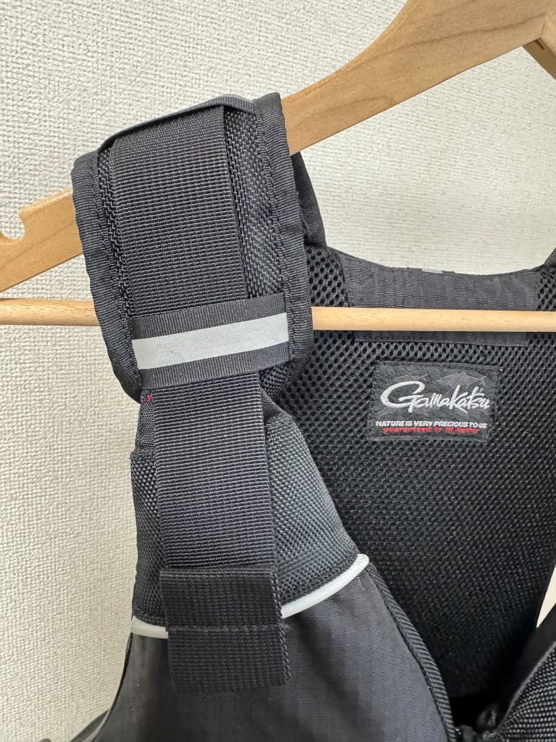 激レア 極美品 がまかつ LUXXE ラグゼ ショアキャスティングベスト