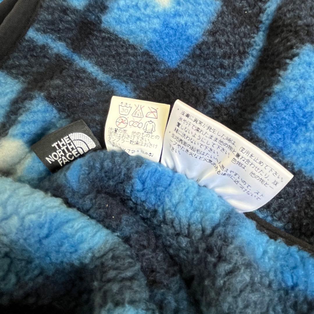 希少！90S 日本製THE NORTH FACE チェック柄ブランケット