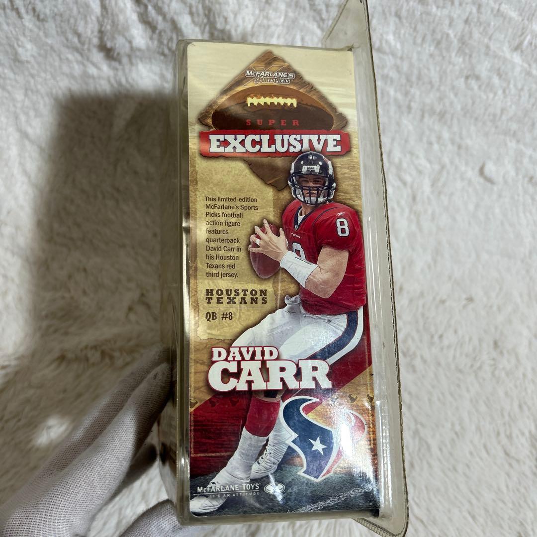 【希少品・未開封】NFL David Carr 限定フィギュア