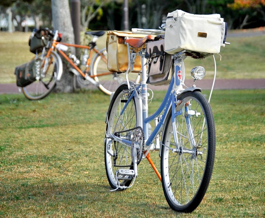 ★ お買い物ツーリング街乗りランドナー　シティーカーカスタム化改良品