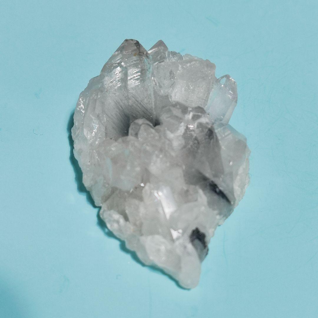 パワーストーン　天然石　ルチルクォーツ　レインボー入り　34g　No.886