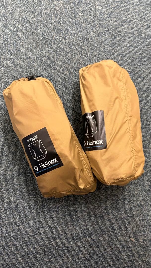 Heinox 新品同様グラウンドチェア2脚セット