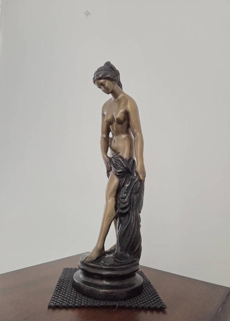 アンティーク ブロンズ像