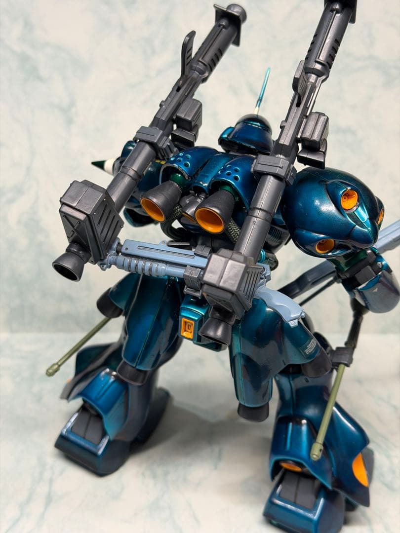 ガンプラMG/MS-18E ケンプファー　塗装済み完成品