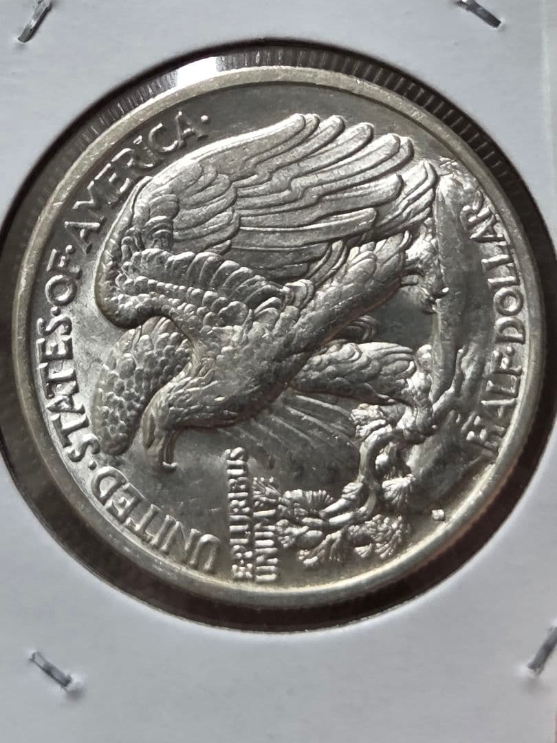 (稀少年号)アメリカ　ウォーキング リバティ 50セント銀貨　1933 S