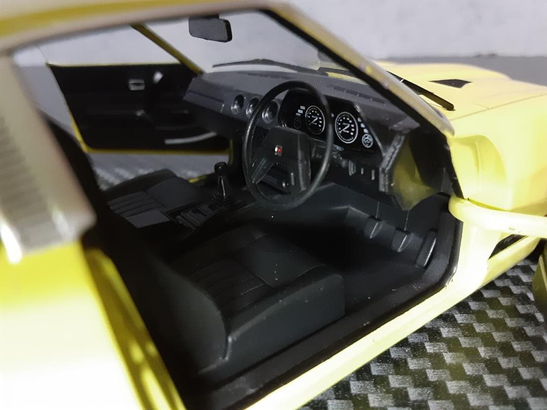 Hachette 1/24 フェアレディ280Z-L 黄 カスタム改 ローダウン