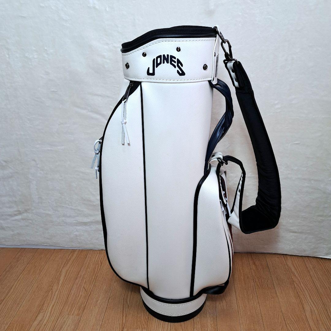 JONES ジョーンズRIDER　オフホワイト　 キャディバッグ　GH13146
