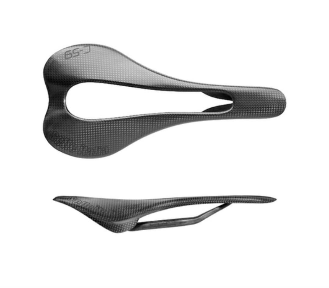 未使用・超軽量カーボンサドル(61g)セライタリア　SLR C59 ヒルクライム