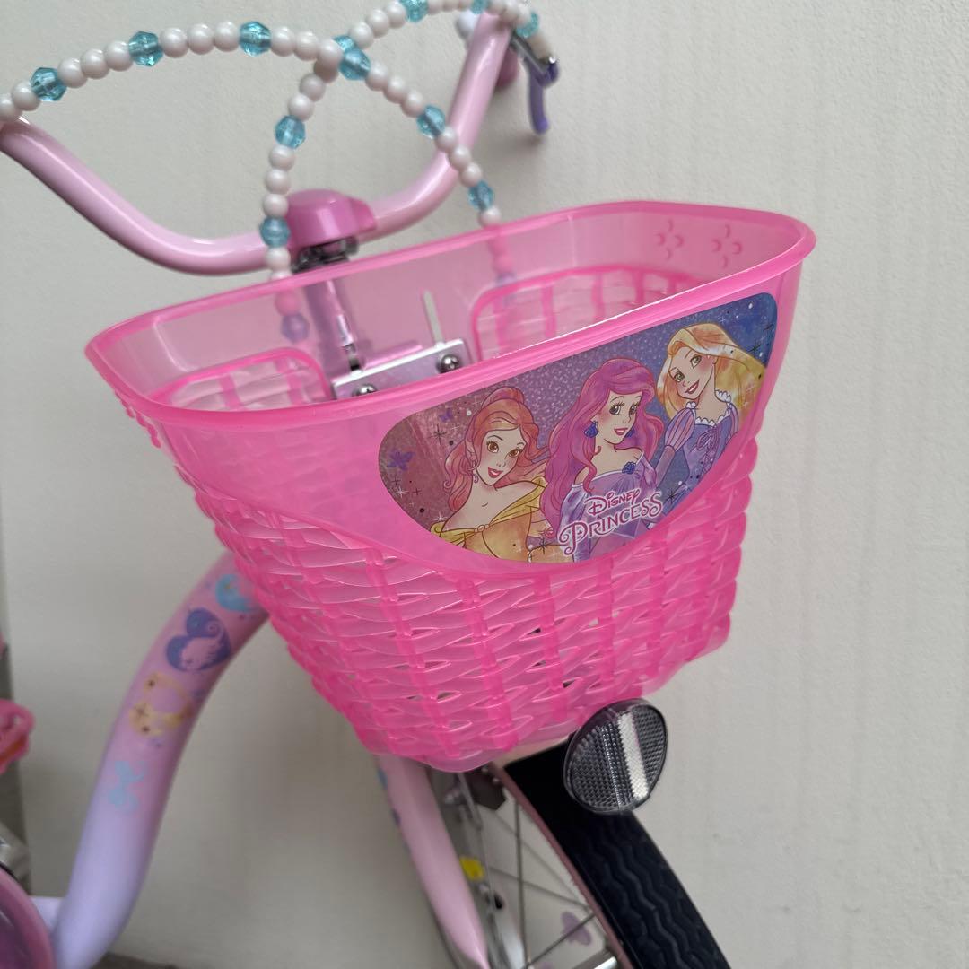 【室内保管】16インチ ides ディズニープリンセス 自転車 【直接引渡】