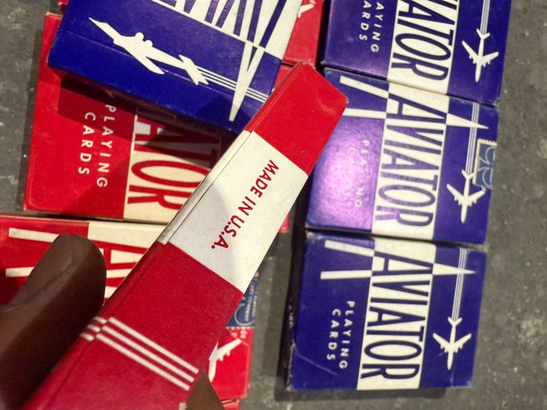 【10個SET】Quality Aviator Playing Card USA