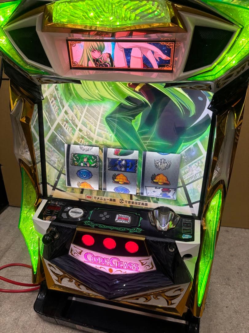 5号機 コードギアスR2 C.C. 実機 家庭用フルセット！