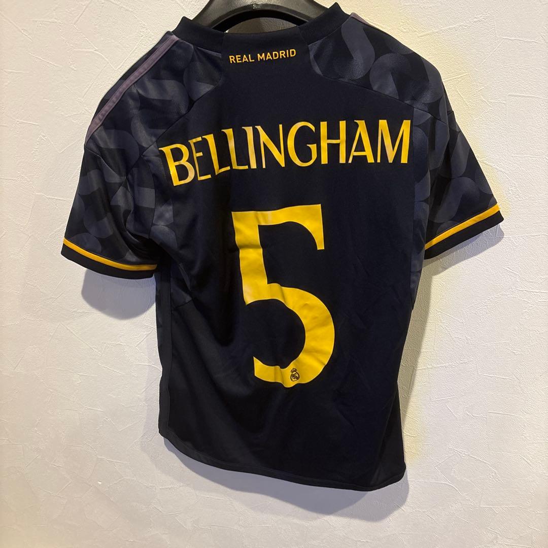 未使用品！REAL MADRID BELLINGHAM 5 Mサイズ 24-25