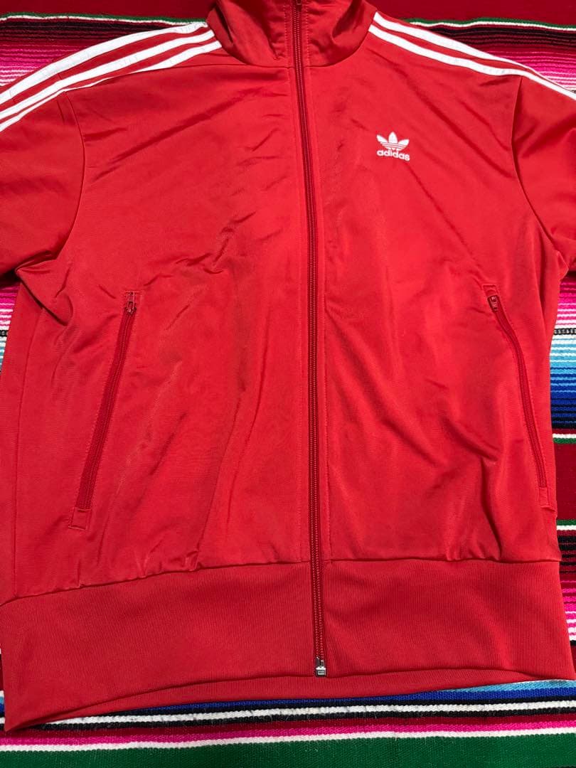 adidas ファイアーバード　トラックジャケット　レッド Lサイズ