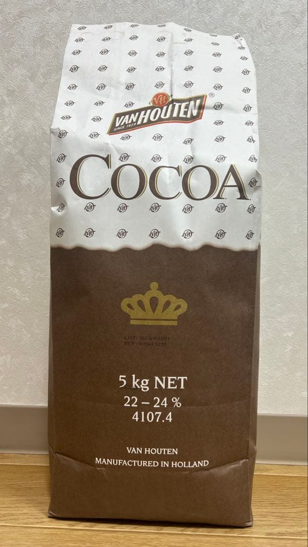 バンホーテン　ココアパウダー　5kg