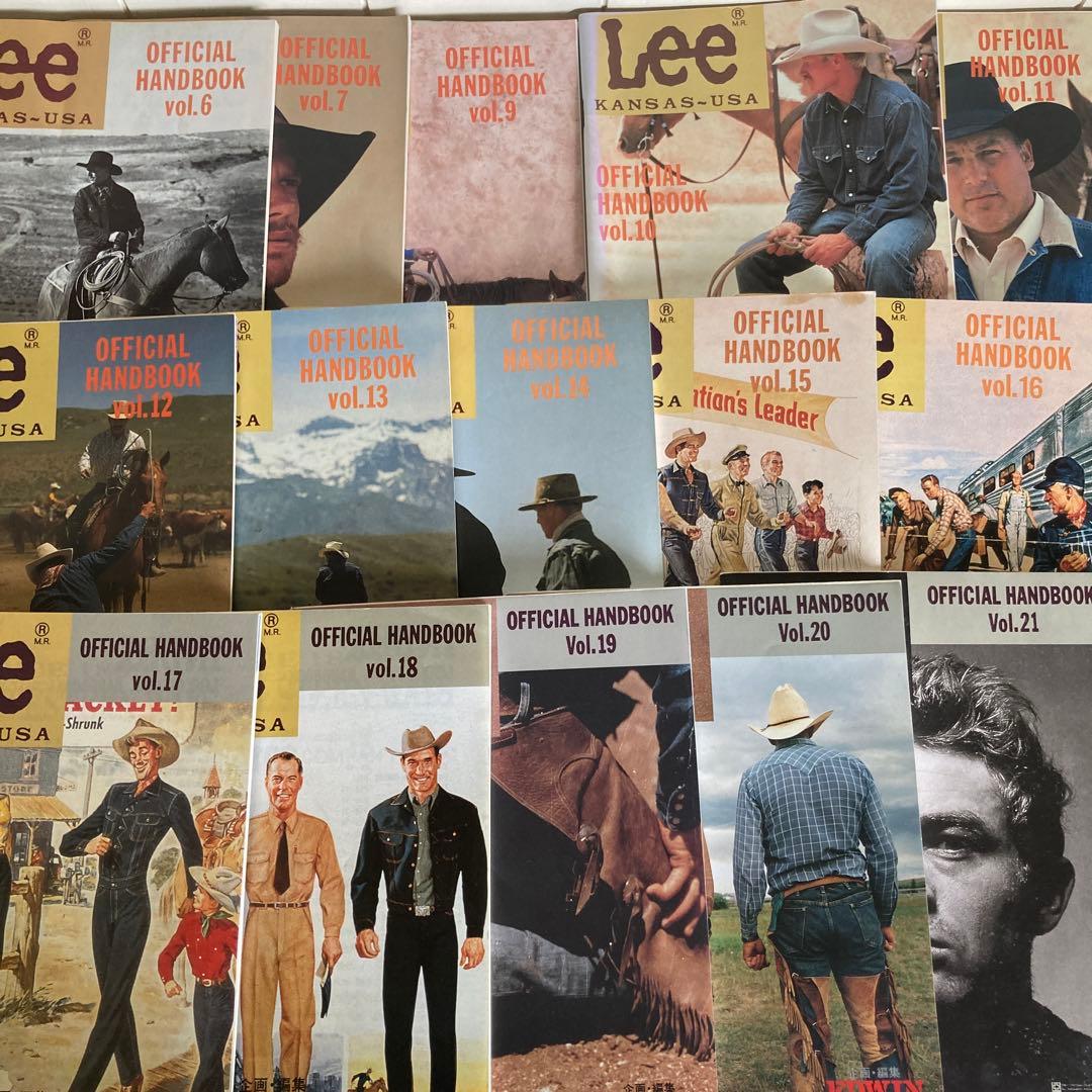 【Lee リー オフィシャルハンドブック】あとvol.1と8！