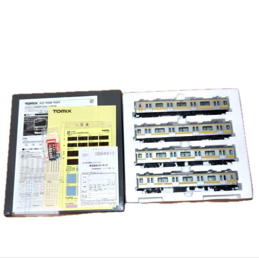 TOMIX HO-9008 JR E231系0番代（総武線）４両　基本セット