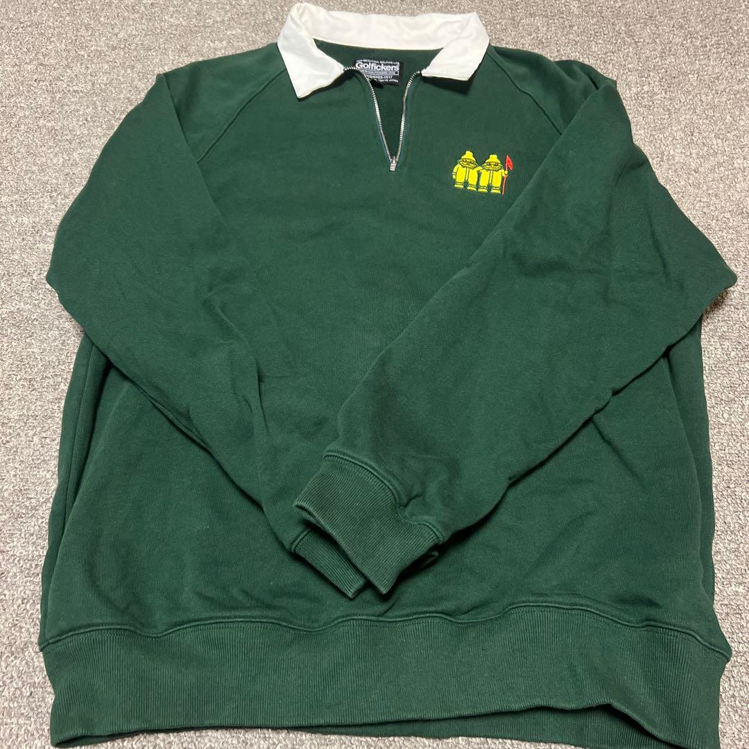 Golftickers ダークグリーン トレーナー L