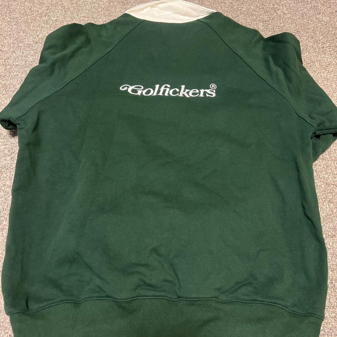 Golftickers ダークグリーン トレーナー L