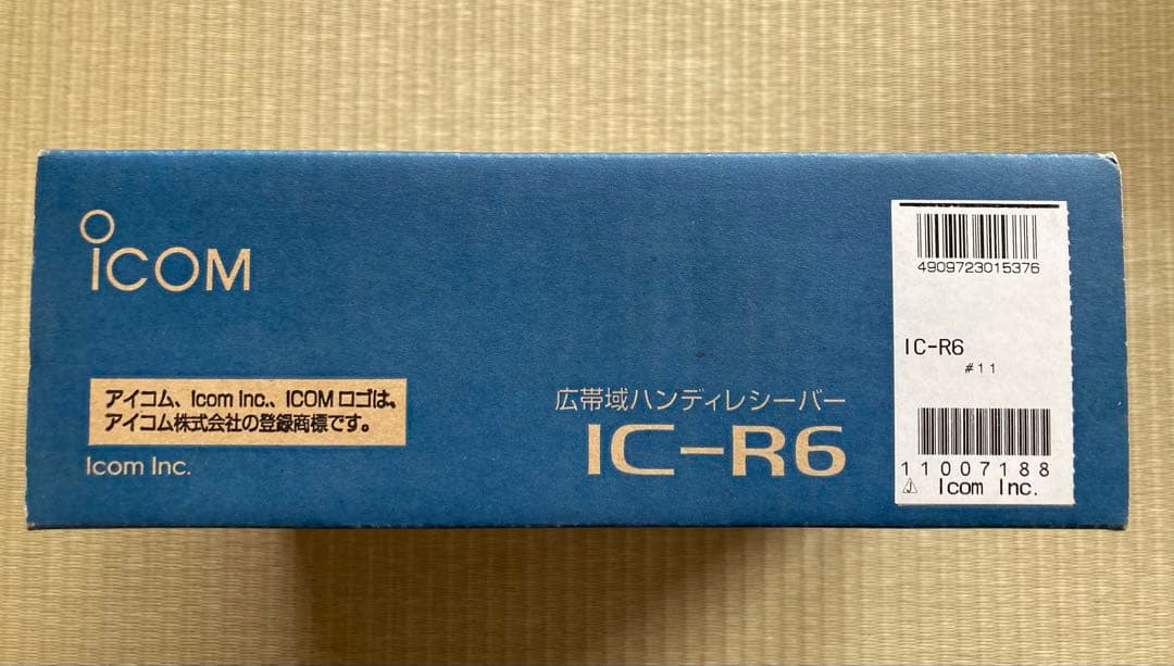 ICOM IC-R6 受信機