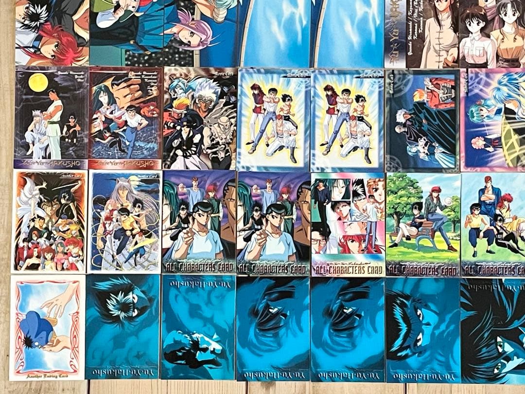 幽遊白書 パーフェクトコレクション カード PART2 初版 75種84枚 SP