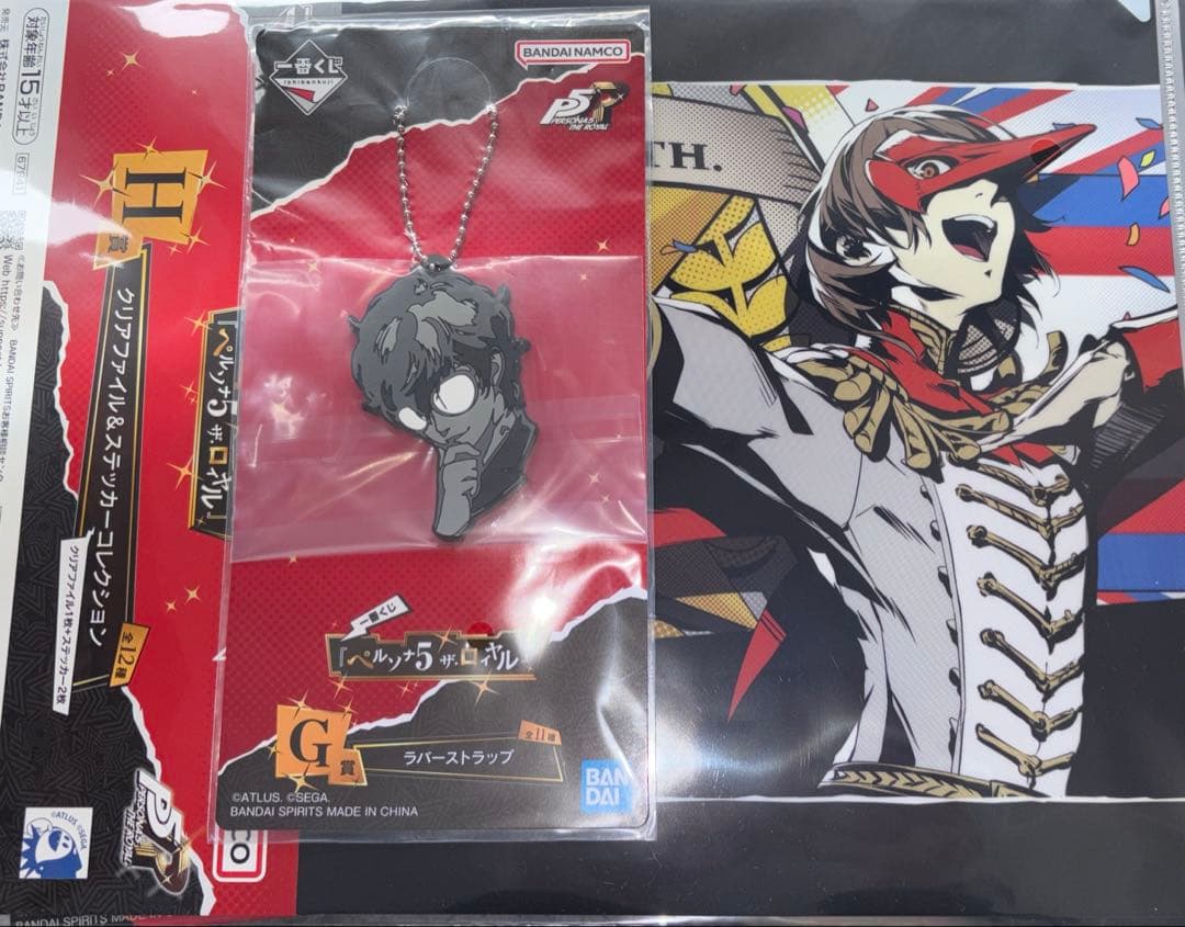 ペルソナ5ザ・ロイヤル一番くじ A賞主人公 B賞明智吾郎 H賞セミコンプ G賞