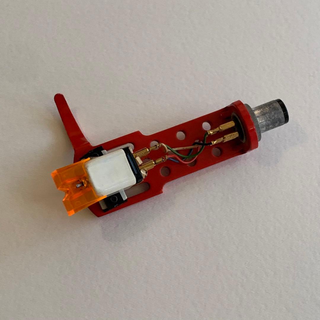 TECHNICS PICKERING ヘッドシェル カートリッジ レッド