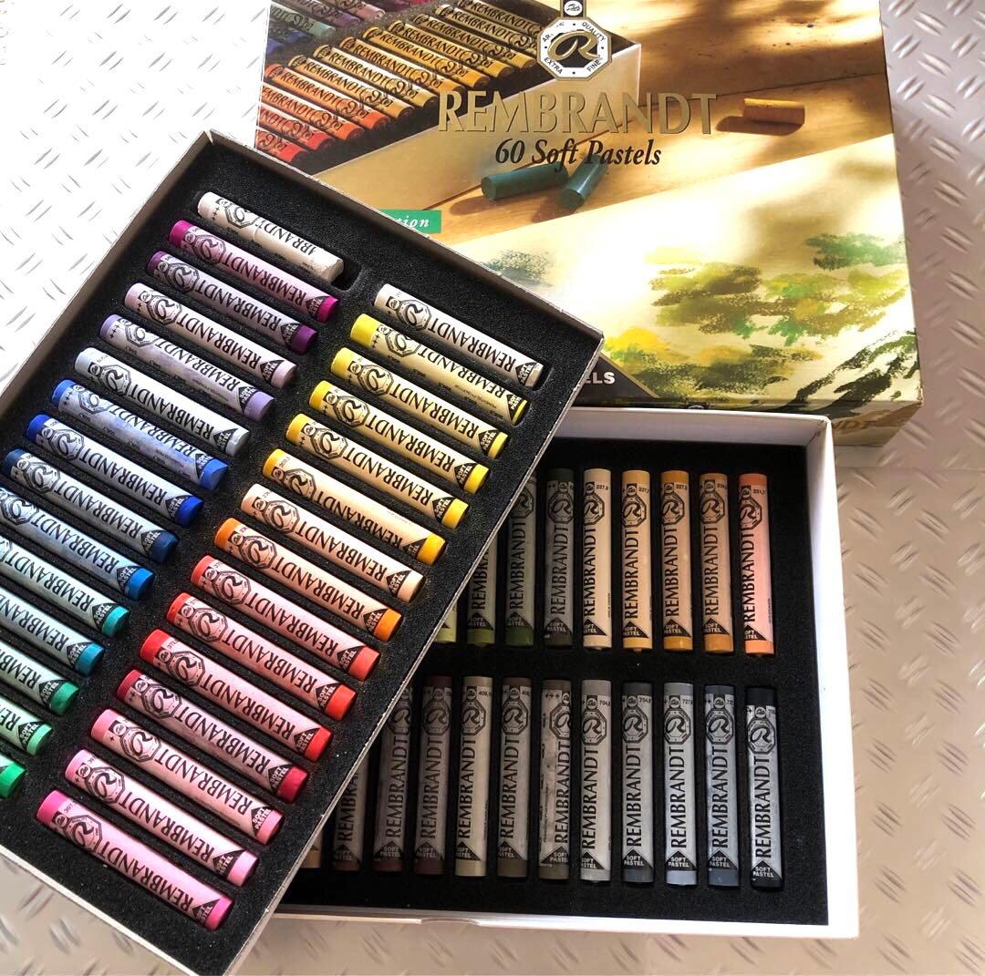 REMBRANDT 60 Soft Pastels 風景画用