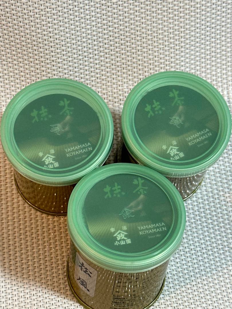 山政小山園 抹茶 松風　2缶セット