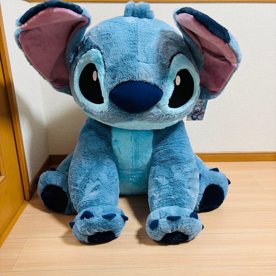 【未使用】コストコ スティッチ 特大ぬいぐるみ