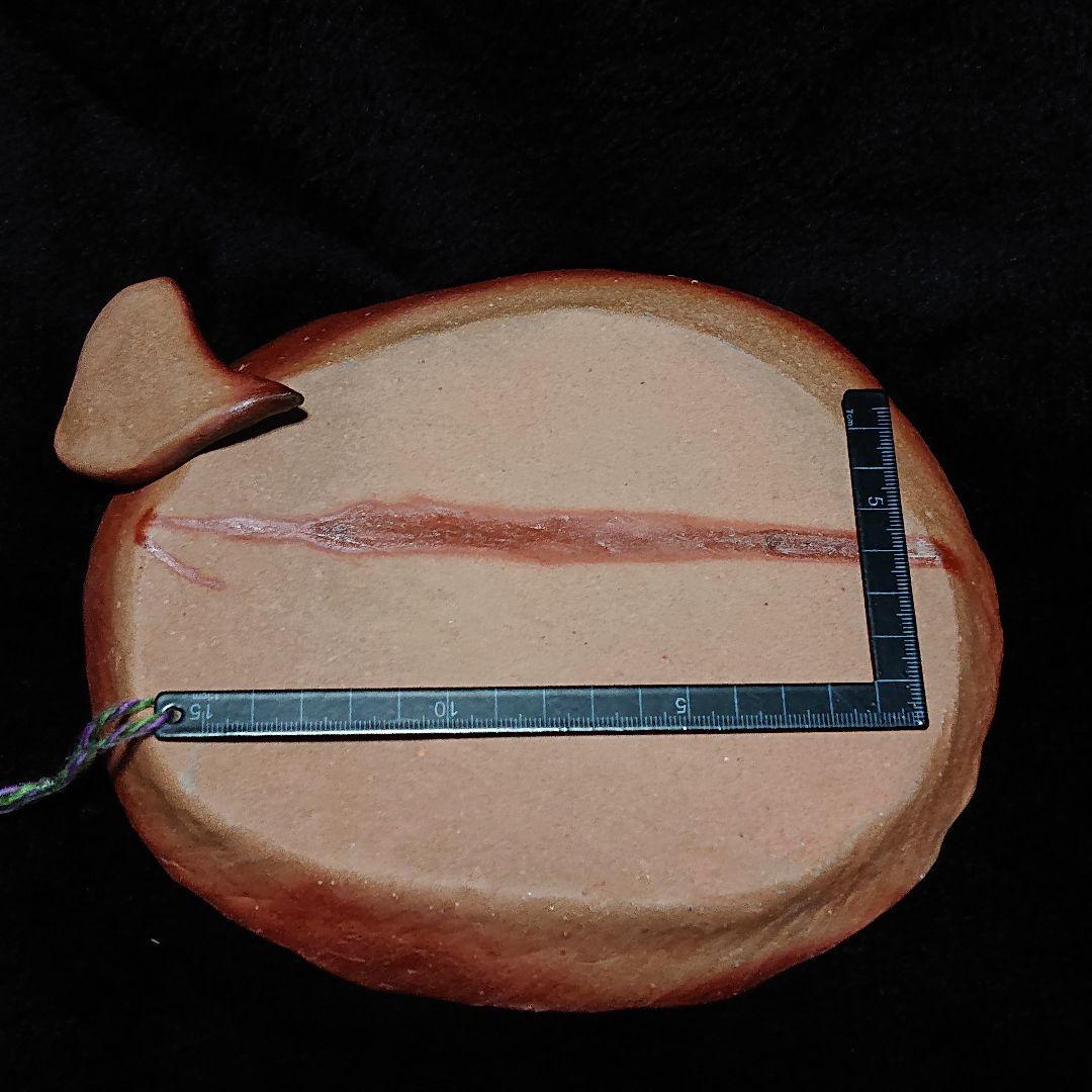 【2323】プレート…備前焼