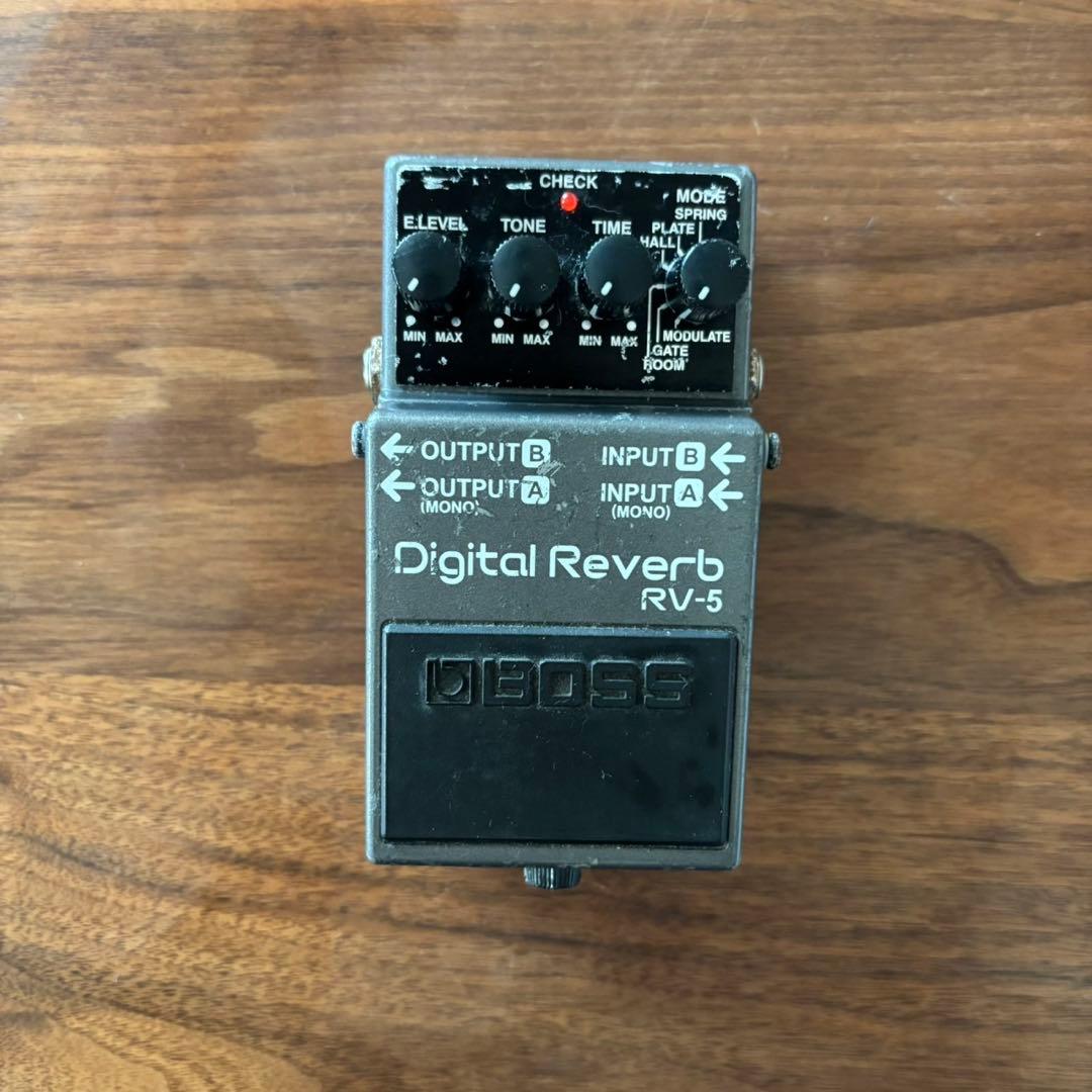 【動作確認済】 BOSS RV-5 デジタルリバーブ